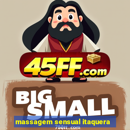 massagem sensual itaquera
